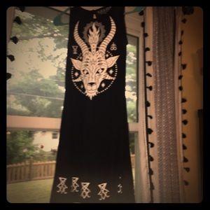 Killstar satanic skater dress